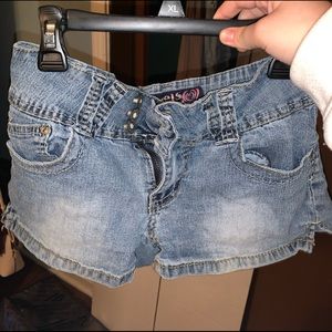jean shorts